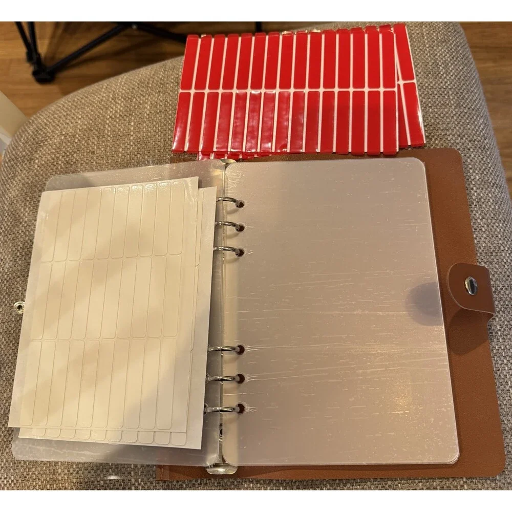 New Ultra Transparent Notebook & Page Marker Set